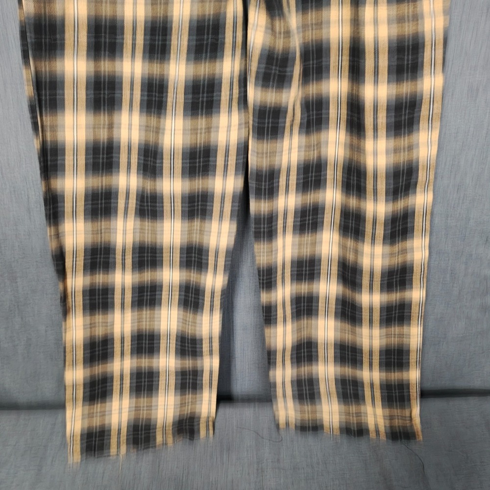 NFL Apparel New Orleans Saints Men's Flannel Plaid Lounge Pants, Size M - Picture 5 of 13